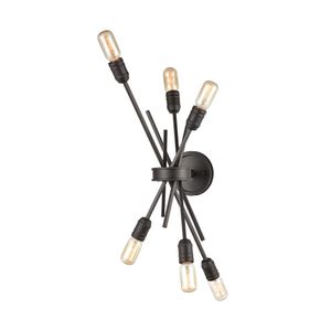 Xenia 28'' High 6-Light Sconce - Oil Rubbed Bronze 2