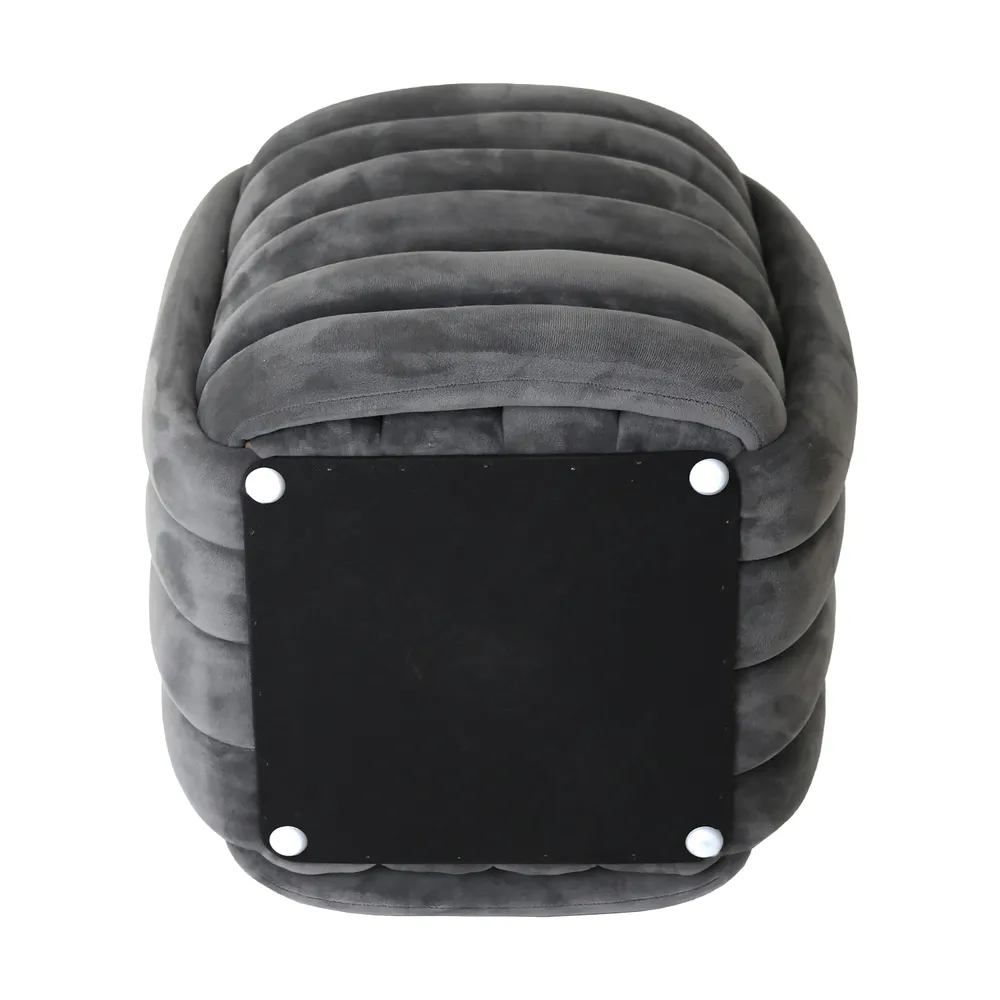 COLEOAK GRAY STOOL 19 (IN)