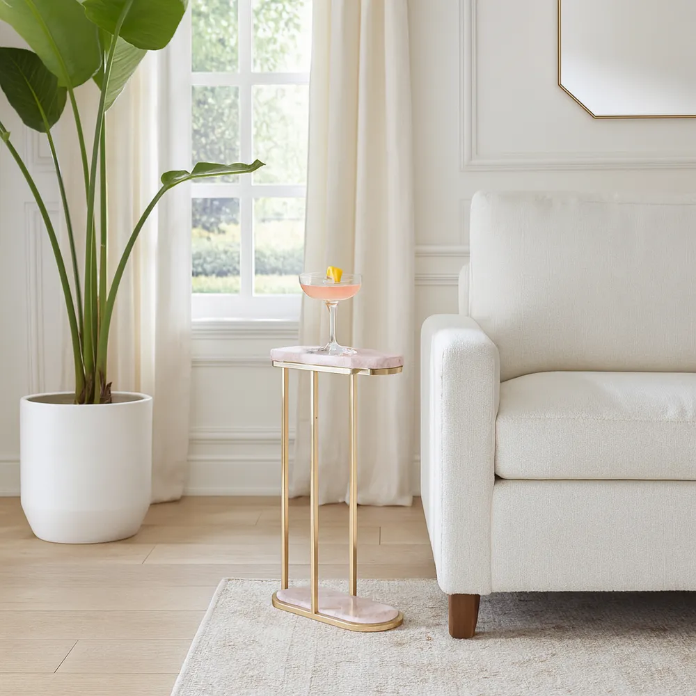 ERINHOLM PINK TABLE 24 (IN)
