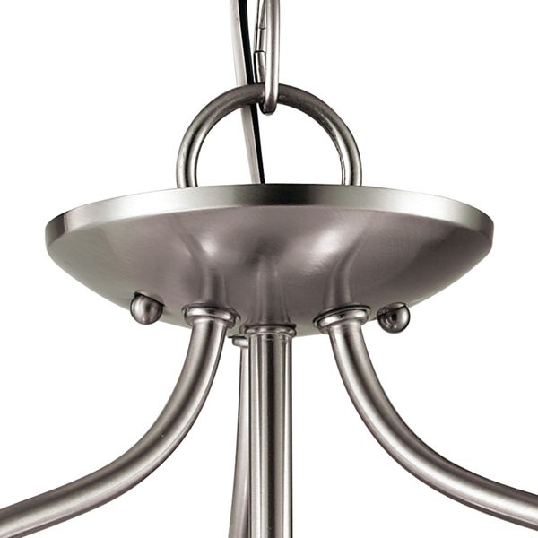 Conway 15'' Wide 2-Light Semi Flush Mount - Brushed Nickel