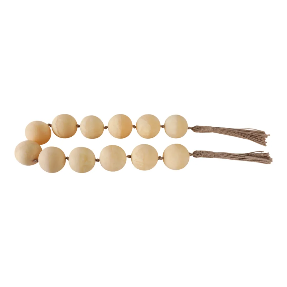 PALMERHAVEN IVORY BEAD 2 (IN)
