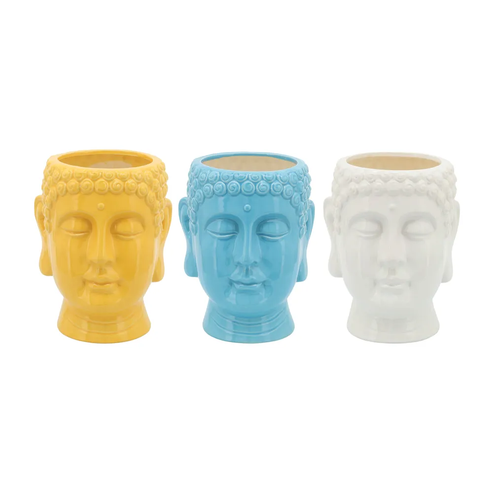 HALFORDRIDGE SET OF 3 YELLOW CANDLE 9 (IN)