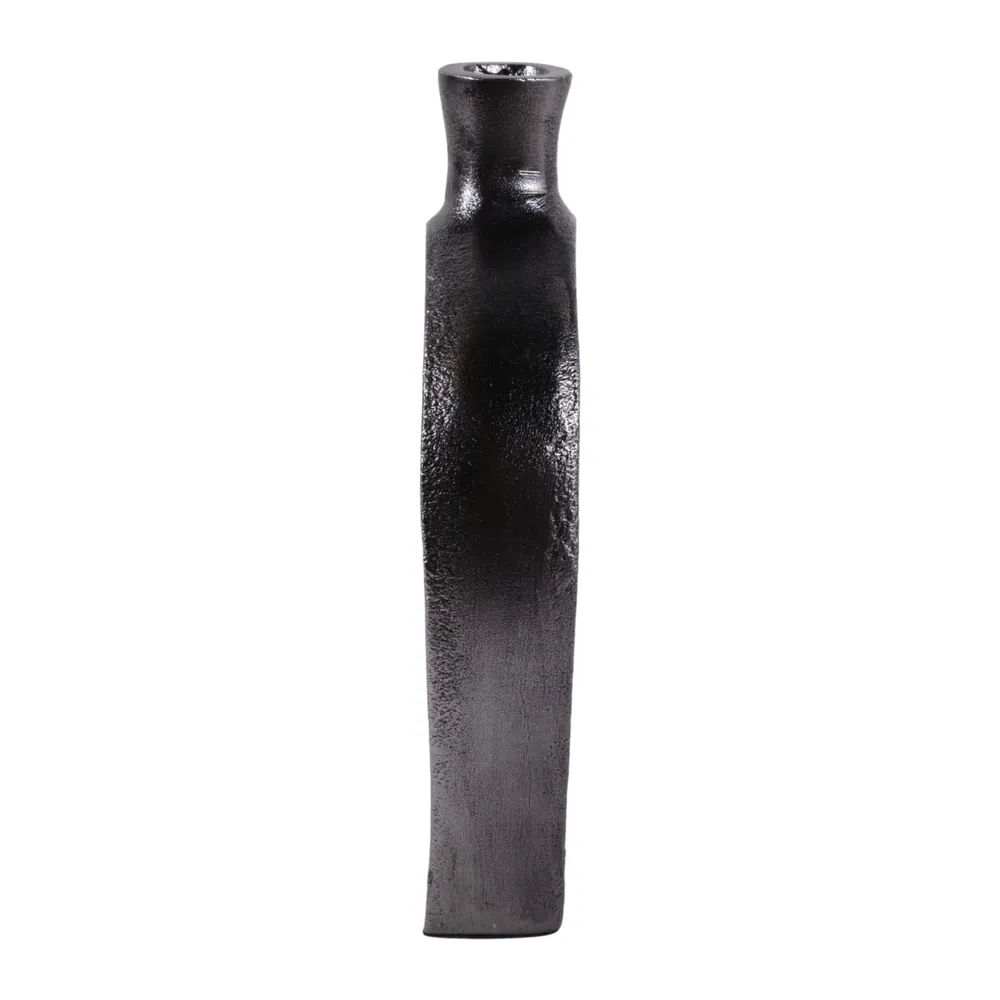 ALBAFORD BLACK VASE 8 (IN)