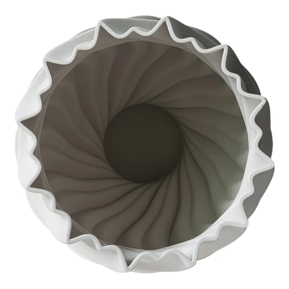 COVEHOLM WHITE VASE 18 (IN)
