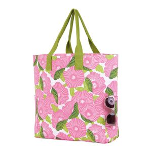 Poppy Papaver Canvas Carryall Tote Bag 5