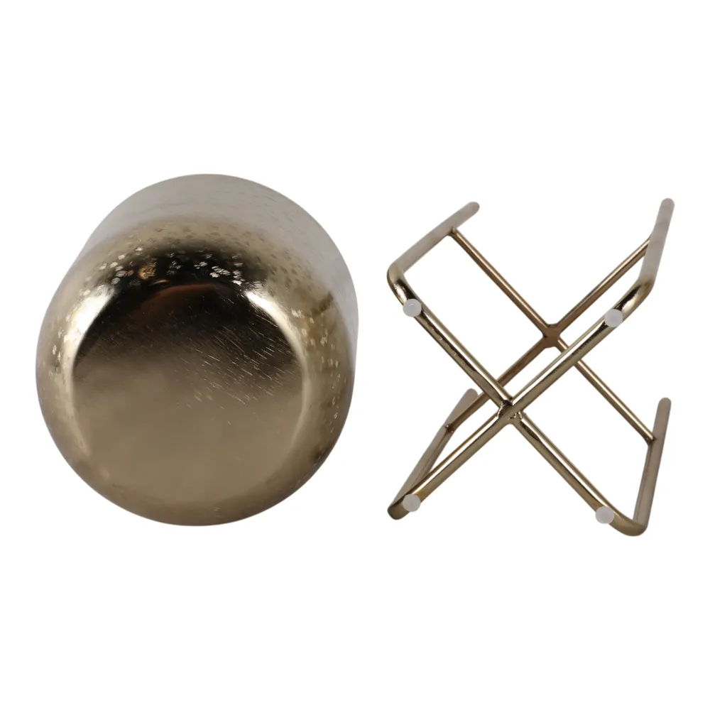 SKYECROSS SET OF 3 GOLD PLANTER 27 (IN)
