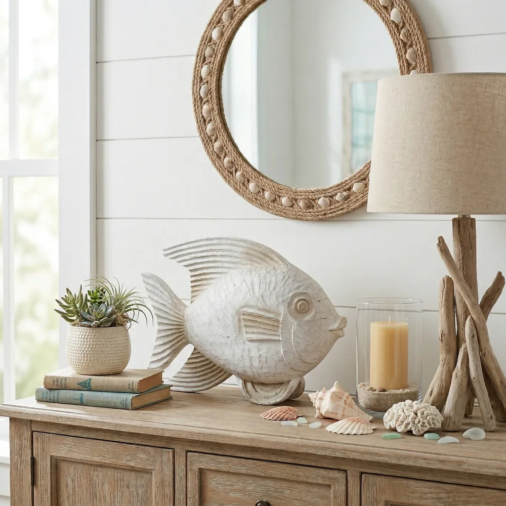 RIDERTON WHITE DECOR 10 (IN)
