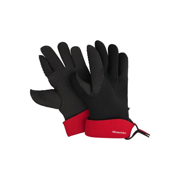 KG Glove 5-Finger Large 11"/28cm Cherry/Blk FLxaPrene 2pc Set