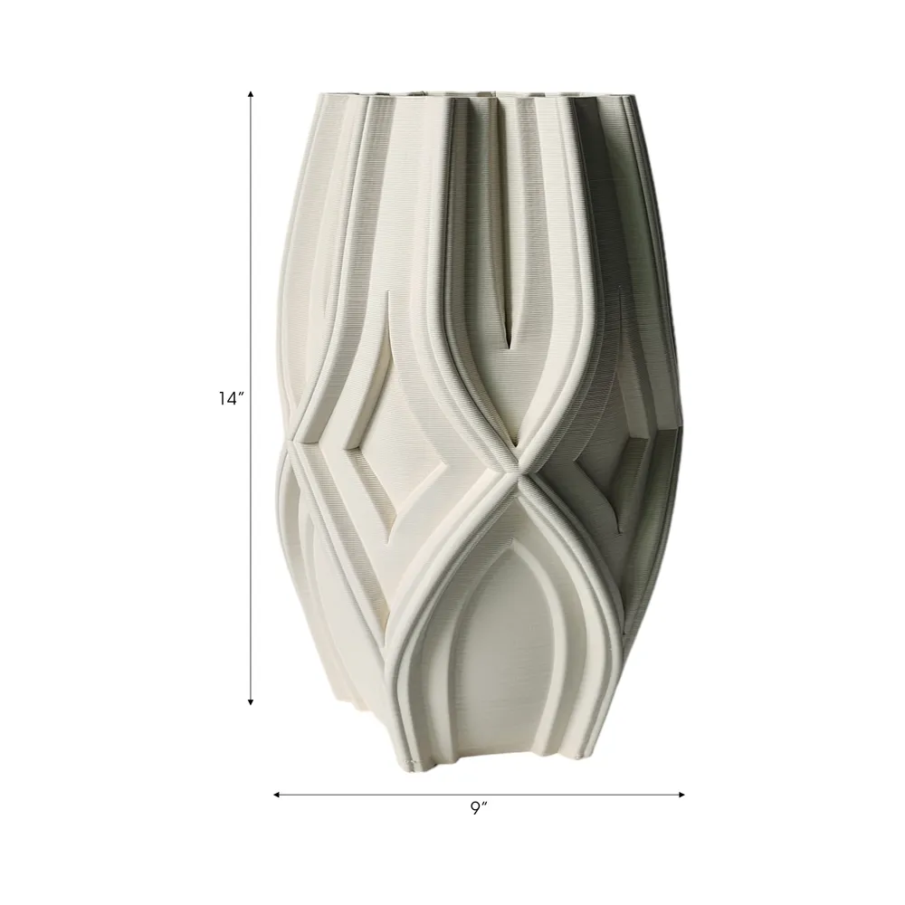 SYLVANBEACH IVORY VASE 14 (IN)