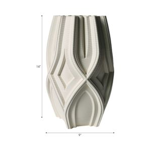 SYLVANBEACH IVORY VASE 14 (IN) 7