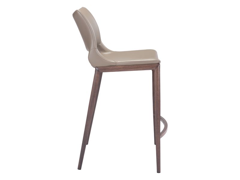 Ace Counter Stool Brown & Walnut 3