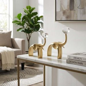 GROVERPARK SET OF 2 GOLD DECOR 9 (IN) 10