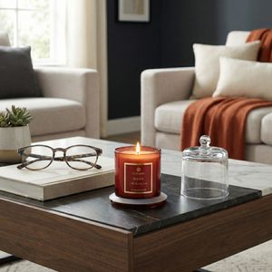 HEMMINGWORTH HAZEL AMBER & OAK CANDLE 5 (IN) 12