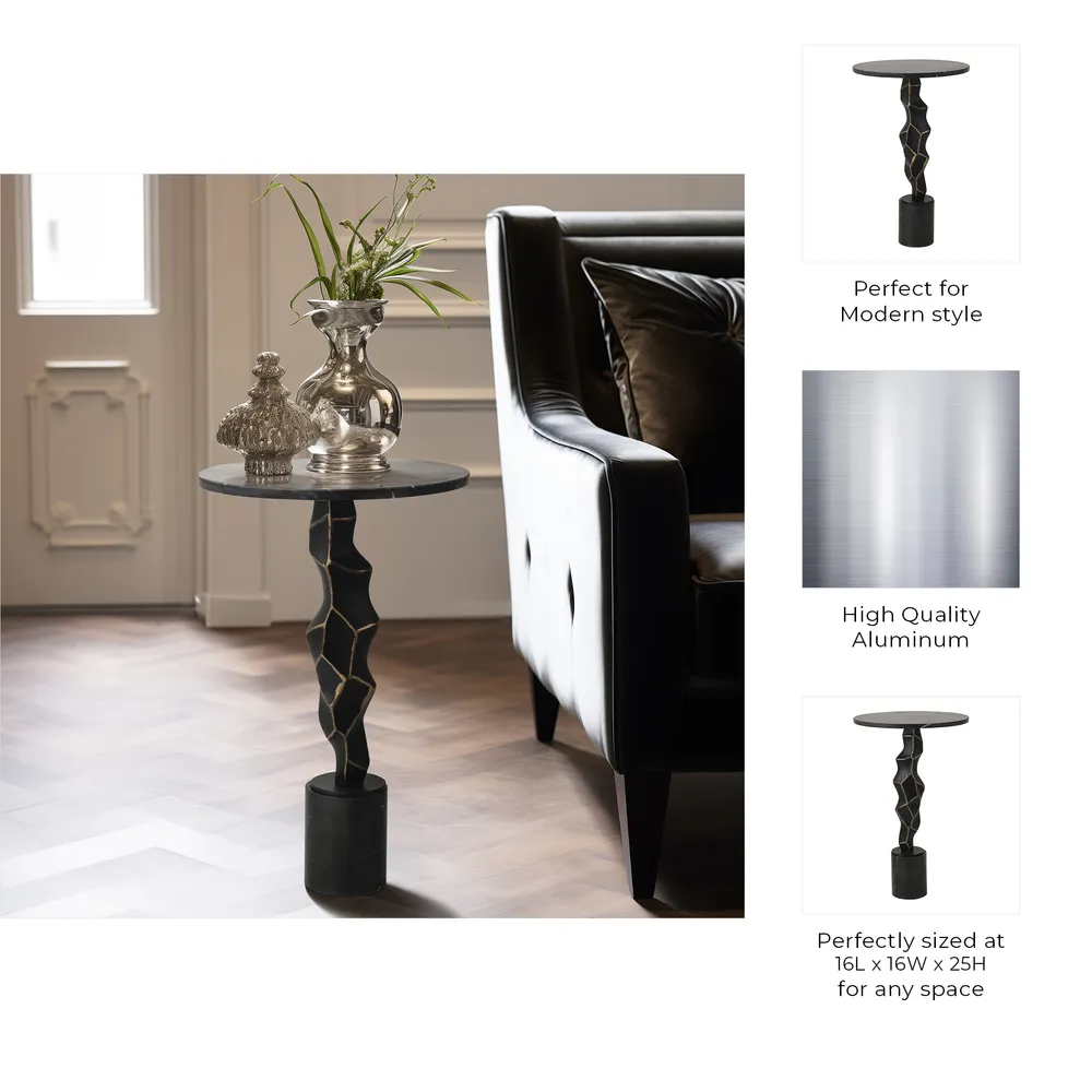 MAXWORTH BRONZE TABLE 25 (IN)