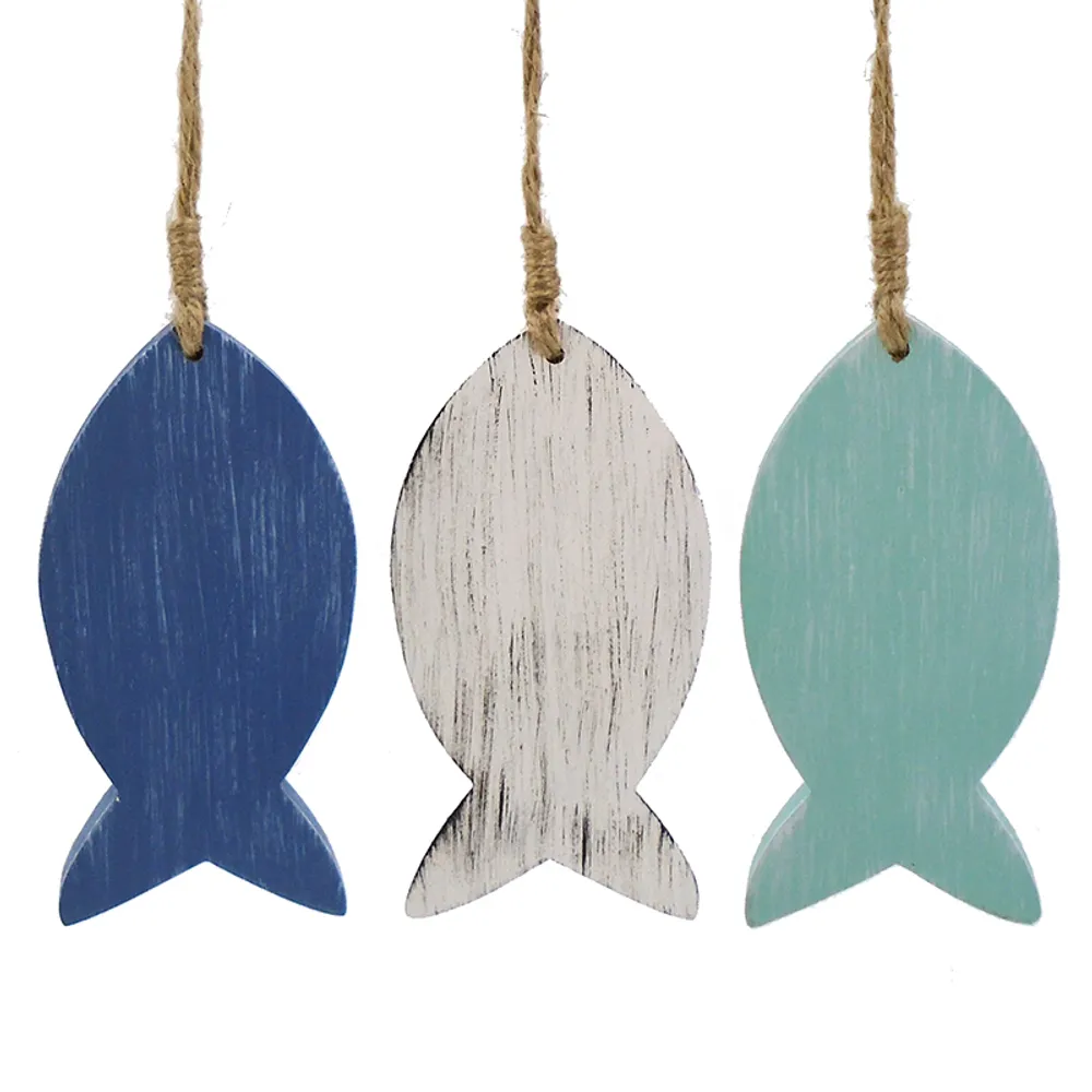 4-3/4" FISH ORNAMENT3-ASST