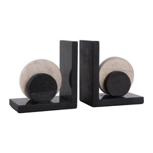 VERNONPARK BLACK BOOKEND 7 (IN) 4