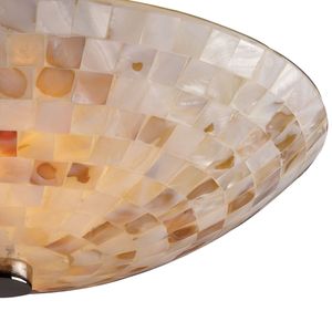 Capri 12'' Wide 2-Light Semi Flush Mount - Satin Nickel 4