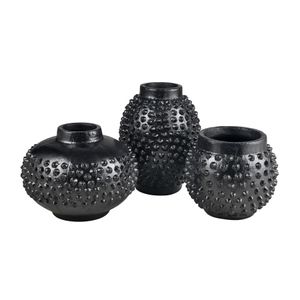 Dorus Vase - Small Black 2