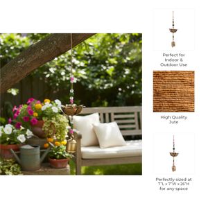 WARREN GOLD WIND CHIME 26 (IN) 11