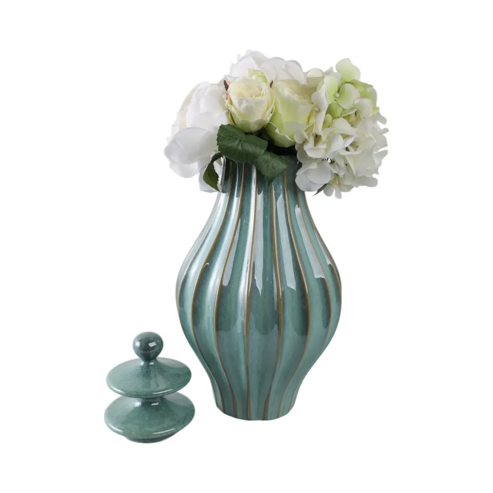 CALEWIND BLUE JAR 19 (IN)