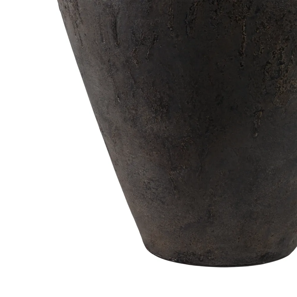 GRAYDONBEACH BLACK VASE 30 (IN)