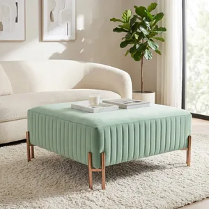 ARNETTPARK GREEN OTTOMAN 18 (IN) 11