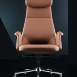 Leather Gaming Chair with Headrest 2
