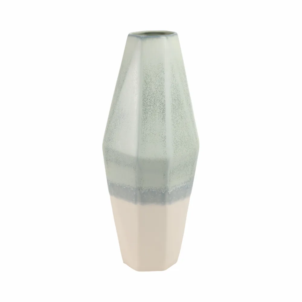 ROMANROSE BLUE VASE 18 (IN)