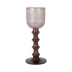 HENLEYSTONE PINK GLASS 20 (IN) 1