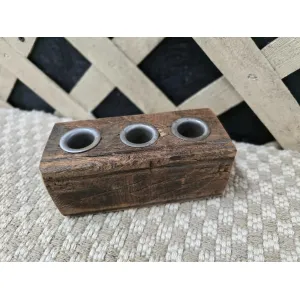 3 Hole Sugar Mold 6in 2
