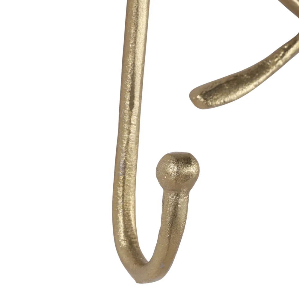 DUNLAP GOLD WALL SHELF 8 (IN)