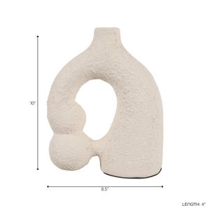 EMMONSHAM WHITE VASE 10 (IN) 9