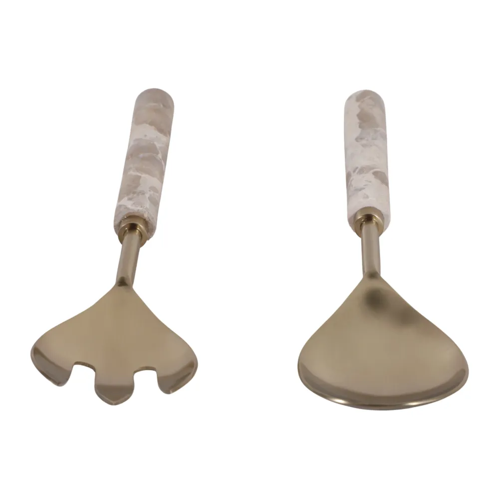 ALDEROAK SET OF 2 TAN SERVEWARE 1 (IN)