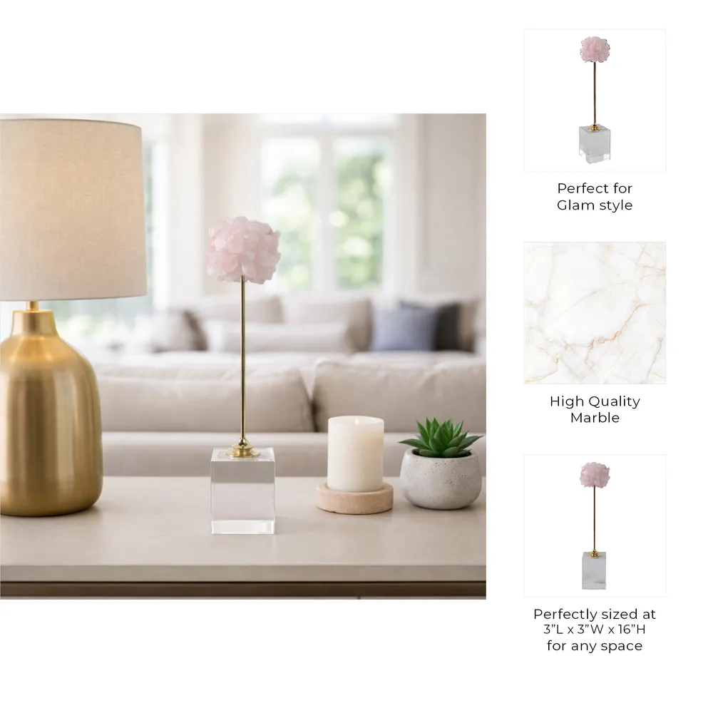 DUNCANWORTH PINK DECOR 16 (IN)