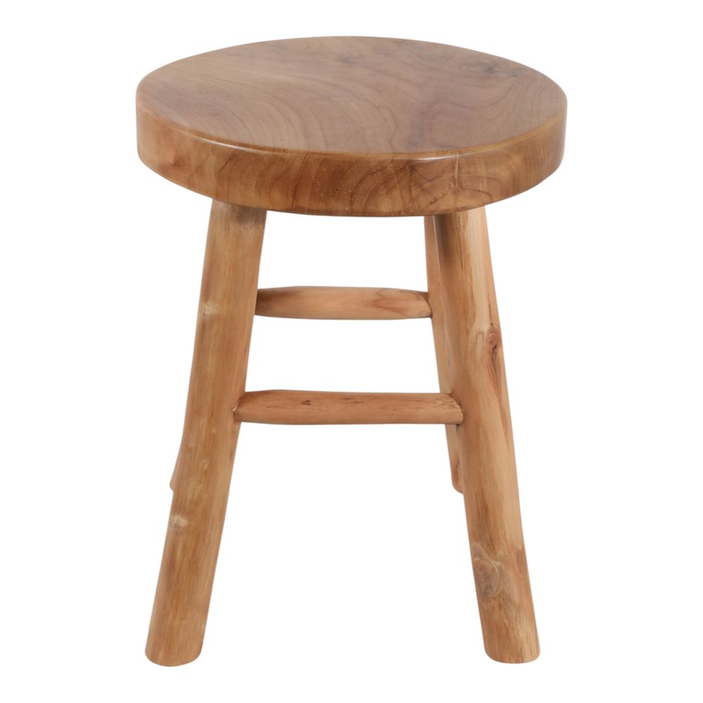 HARDENHAM BROWN STOOL 18 (IN)
