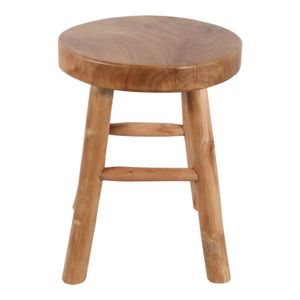 HARDENHAM BROWN STOOL 18 (IN) 5