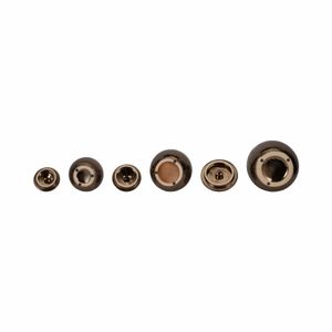 FALLONMILL SET OF 3 BRONZE VASES 11 (IN) 7