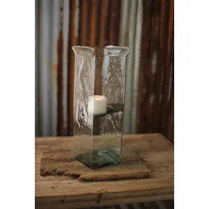 Square Candle Hurricane / Large 2