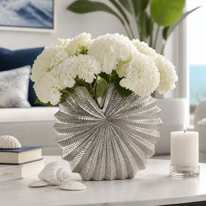 DERMOTOAK SILVER VASE 14 (IN) 10