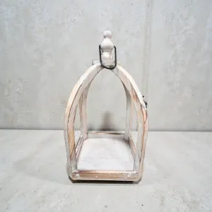 Small Wooden Lantern 13in 2