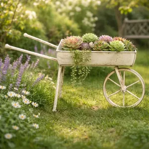 Spring Wheelbarrow 20x11in 1