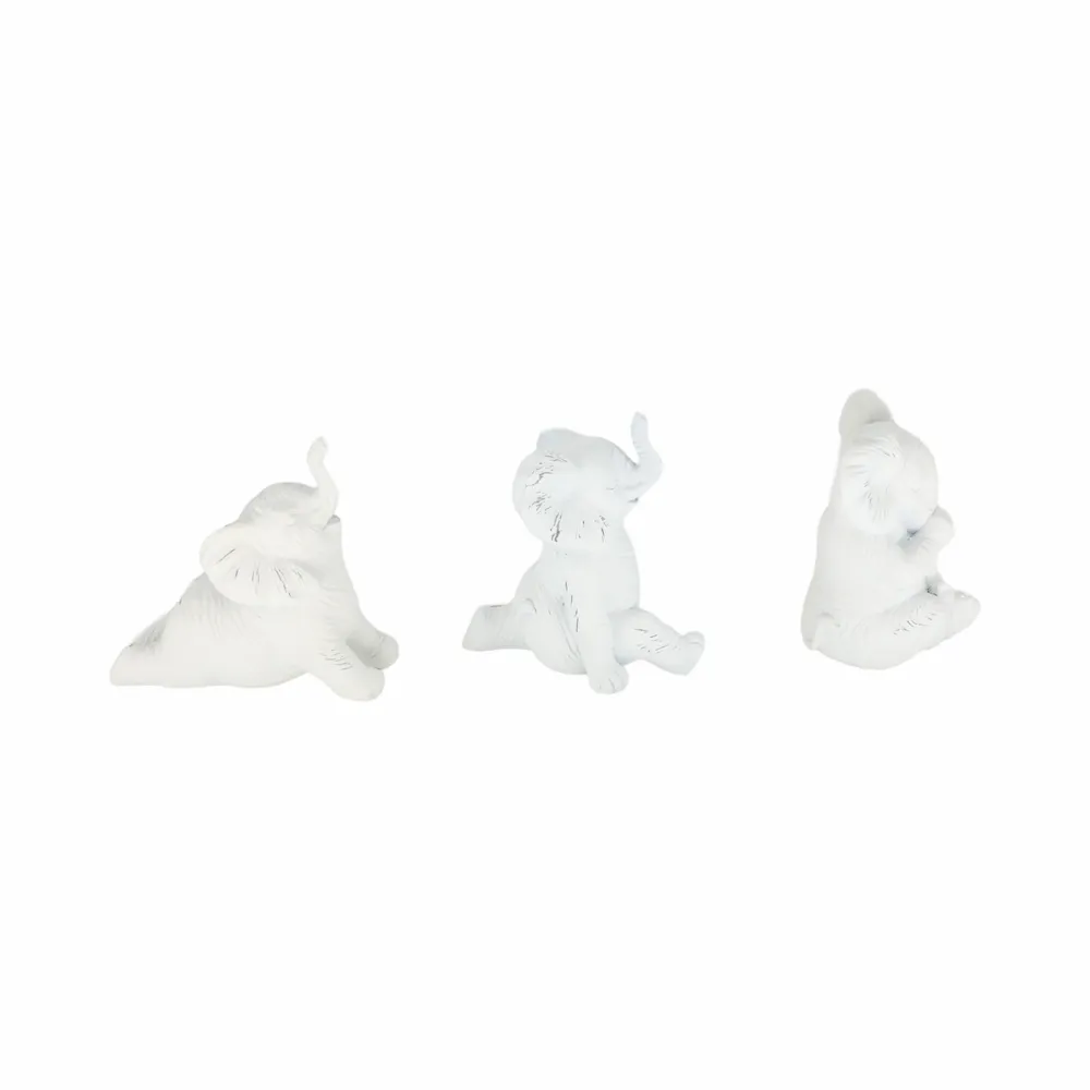 WALTONTON SET OF 3 WHITE DECOR 6 (IN)