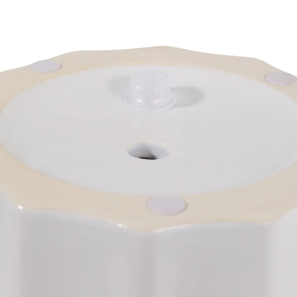 DEANGROVE SET OF 2 WHITE PLANTER 7 (IN)