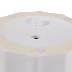 DEANGROVE SET OF 2 WHITE PLANTER 7 (IN) 7
