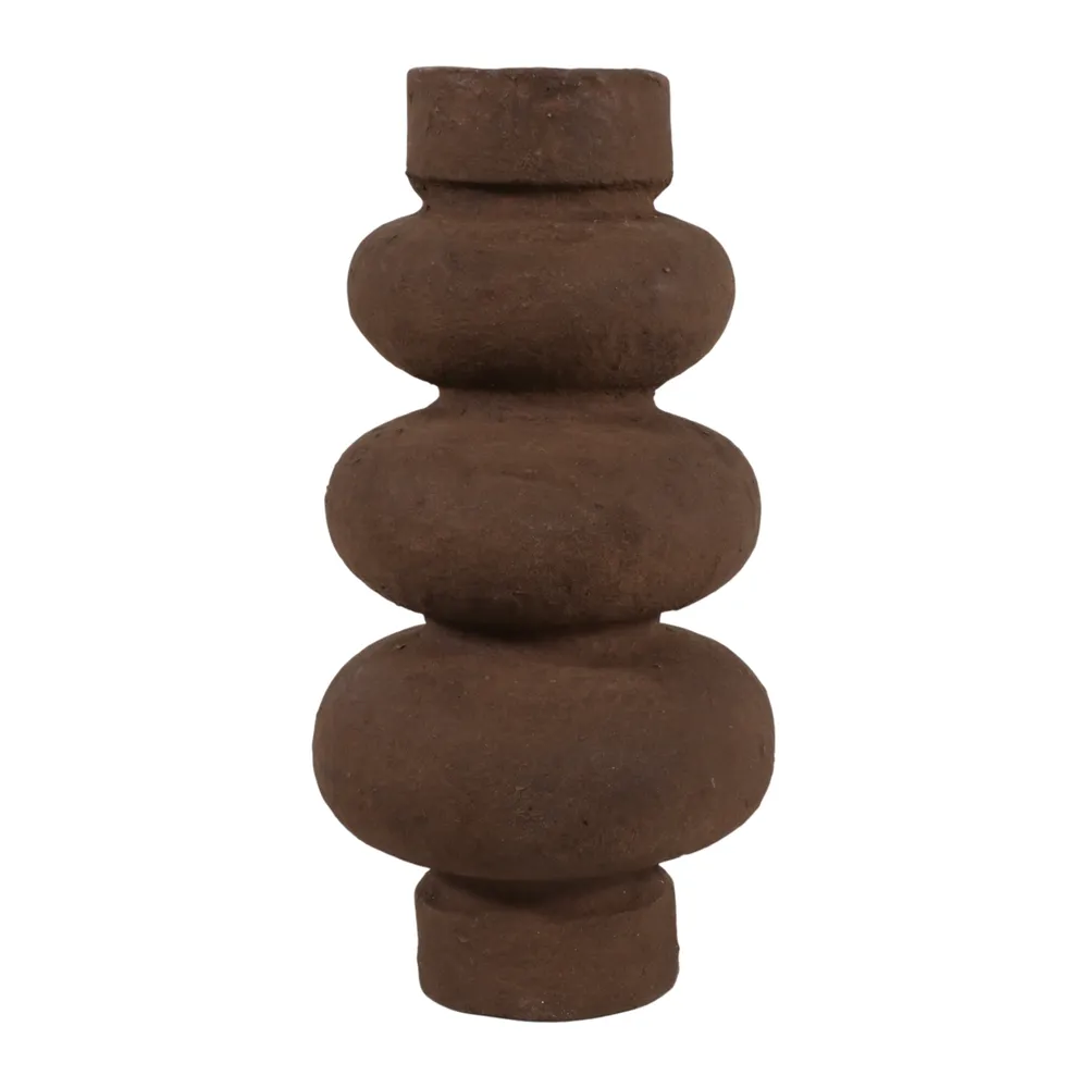 DOVERBROOK BROWN VASE 22 (IN)