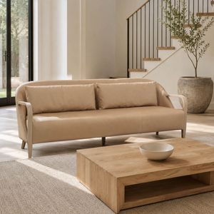 CHAPINRUN TAN SOFA 33 (IN) 2