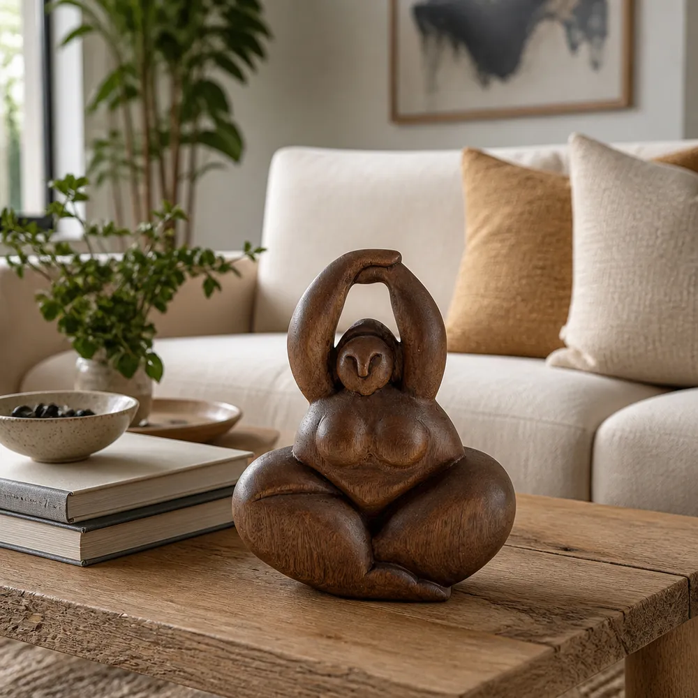 RHEAWIND BROWN DECOR 10 (IN)