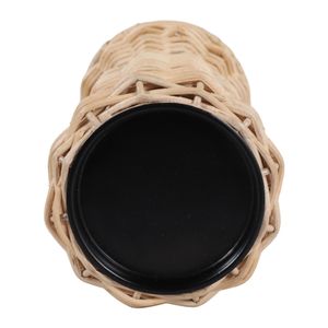 FINTONVIEW BROWN CANDLE HOLDER 10 (IN) 7