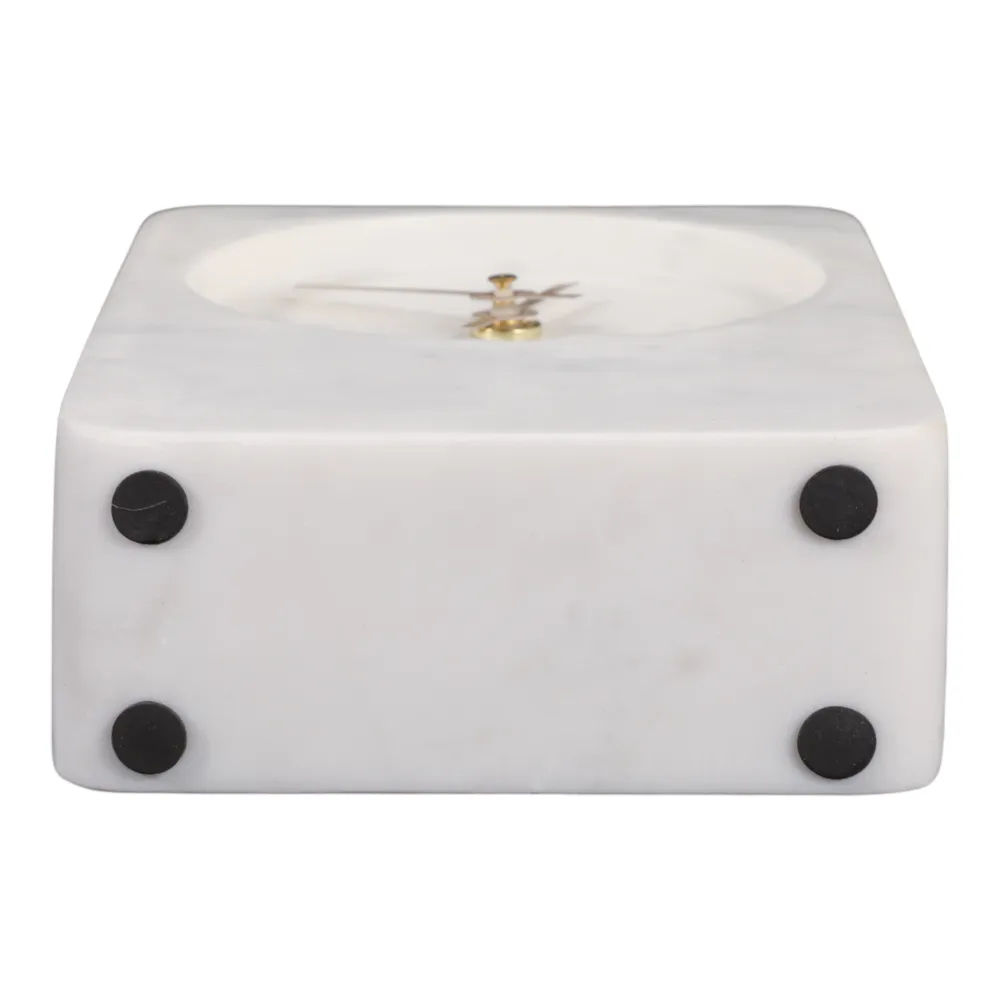 GLENNROSE WHITE CLOCK 7 (IN)