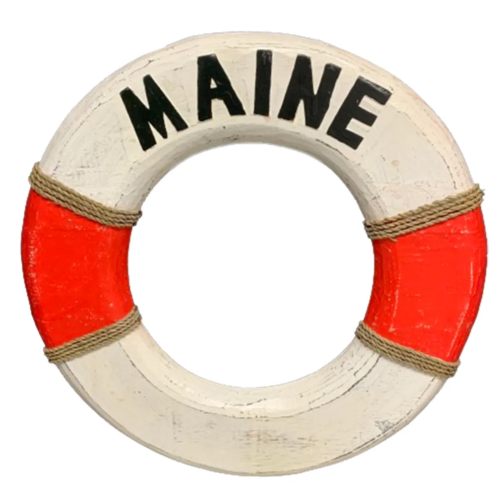 20" MAINE LIFE RING RED COLOR